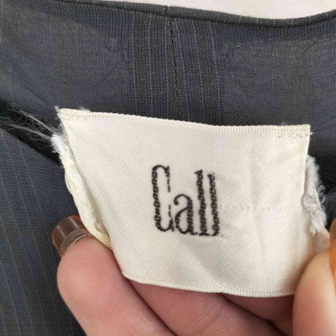 Call  No collar shirt ノーカラーシャツ メンズ JPN:2